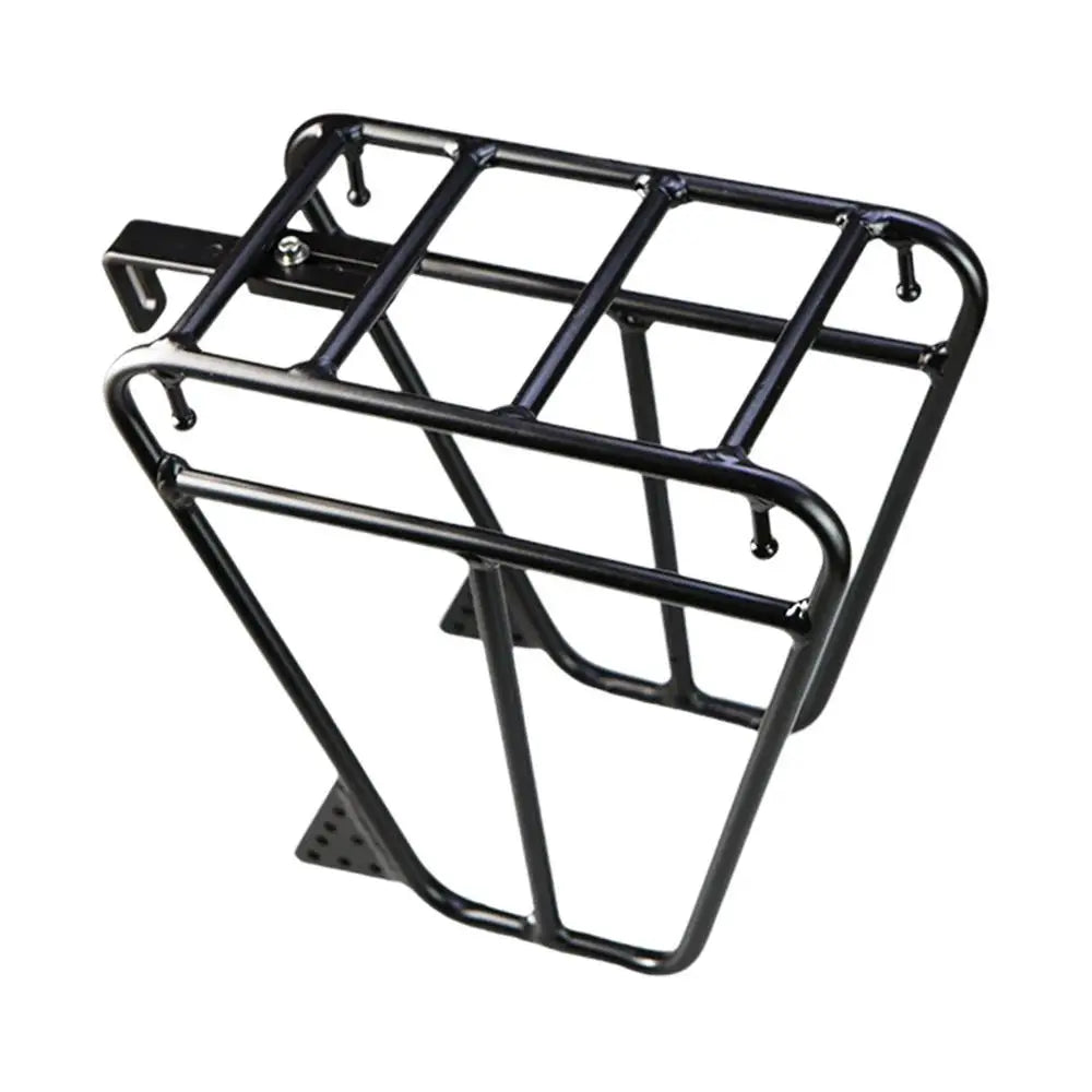 Cycling Cargo Rack Luggage Touring Carrier Racks Front Pannier Rack for Cycling Equipment Stand Footstock for Enhanced Stability - MANDOTOS