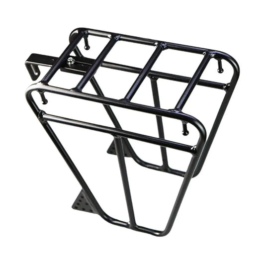 Cycling Cargo Rack Luggage Touring Carrier Racks Front Pannier Rack for Cycling Equipment Stand Footstock for Enhanced Stability - MANDOTOS