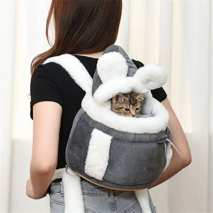 Outdoor Travel Chihuahua Puppy Dog Carrier Bacpack Winter Warm Pet Carrying Bags for Small Dogs Yorkshire Cat Nest mascotas Home - MANDOTOS