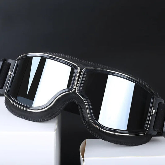 Retro Windproof Motorcycle Glasses - Enjoy the Open Road in Style! 🏍️ - MANDOTOS