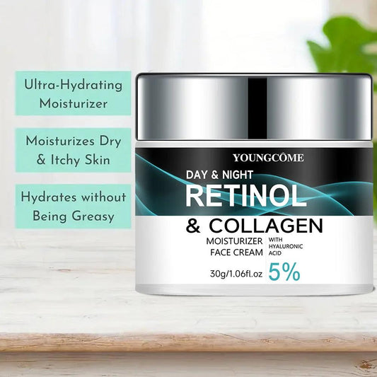YOUNGCOME Retinol Cream Promotes Skin Elasticity And Luster Nourishing Nourishing And Locking Moisture To Improve Skin Texture - MANDOTOS
