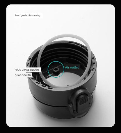 Casino Frosted Sports Water Cup Plastic Handy Cup Men and Women Creativity Portable Student Kettle with Lid Sports Bottle - MANDOTOS