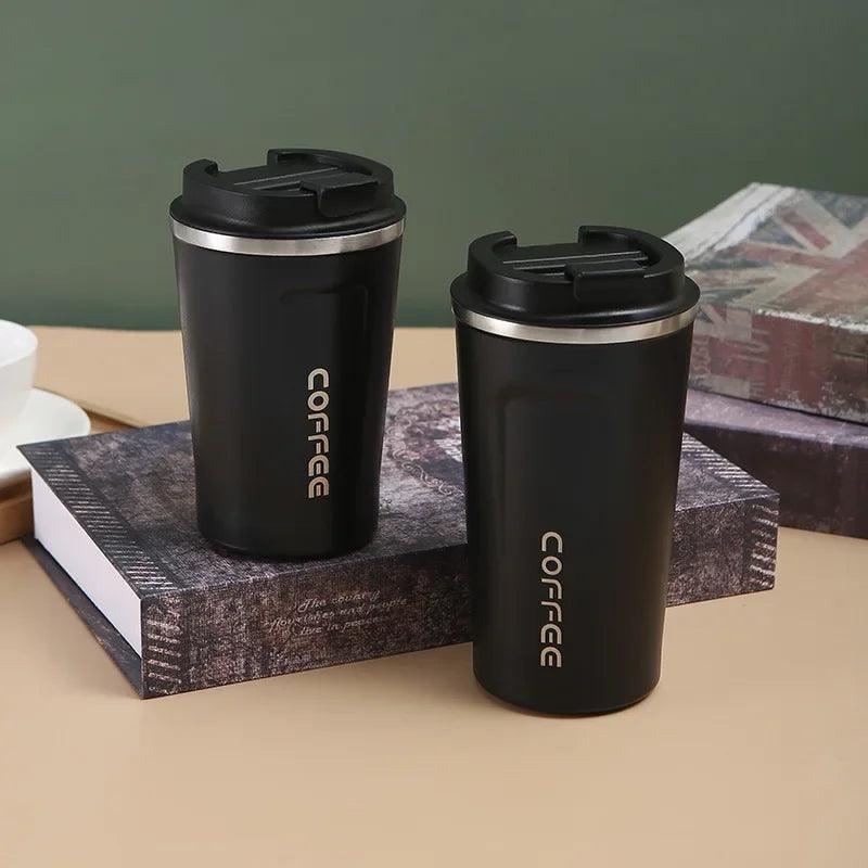 Stainless Steel Smart Coffee Tumbler Thermos Cup with Intelligent Temperature Display Portable Travel Mug 380ml 510ml MANDOTOS