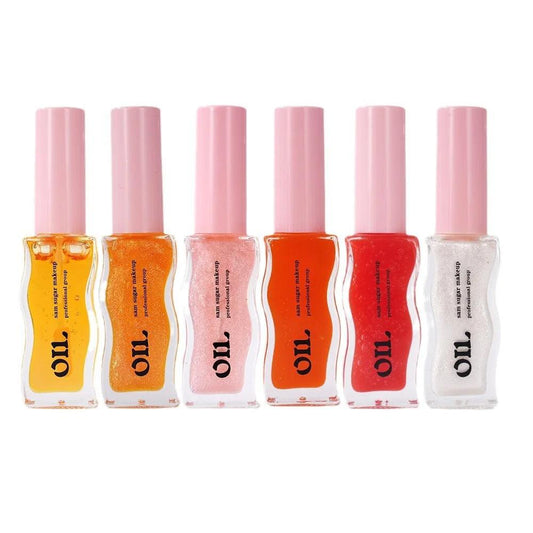 Fruit Honey Essence Lip Oil Strawberry Tinted Waterproof Moisturizing Lip Gloss 8ML - MANDOTOS