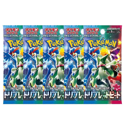 Original Pokemon Card Game PTCG Japanese Edition SV1V SV1A SV2D SV2P SV2A 151 SV3 SV3A Bale Off Single Pack Trading Cards - MANDOTOS