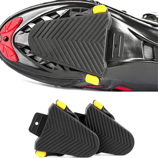 Riding Shoes Part One Pair Rubber Quick Release Cycling SPD-SL Cleats Cleat Protective Cover Cleat Cover Bike Pedal Cleats