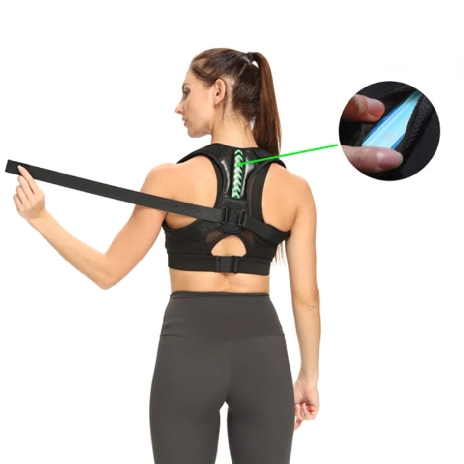Adjustable Back Shoulder Posture Corrector Belt Clavicle Spine Support Reshape Your Body Home Office Sport Upper Back Neck Brace - MANDOTOS
