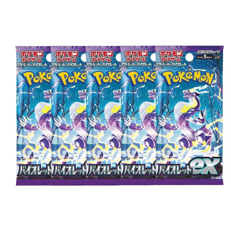 Original Pokemon Card Game PTCG Japanese Edition SV1V SV1A SV2D SV2P SV2A 151 SV3 SV3A Bale Off Single Pack Trading Cards - MANDOTOS