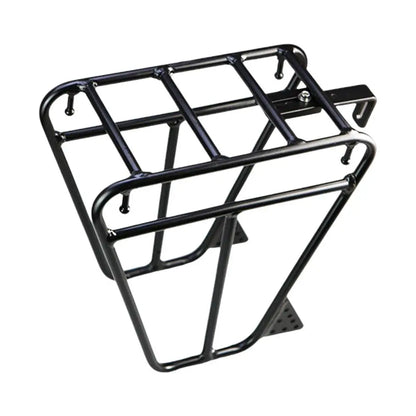 Cycling Cargo Rack Luggage Touring Carrier Racks Front Pannier Rack for Cycling Equipment Stand Footstock for Enhanced Stability - MANDOTOS