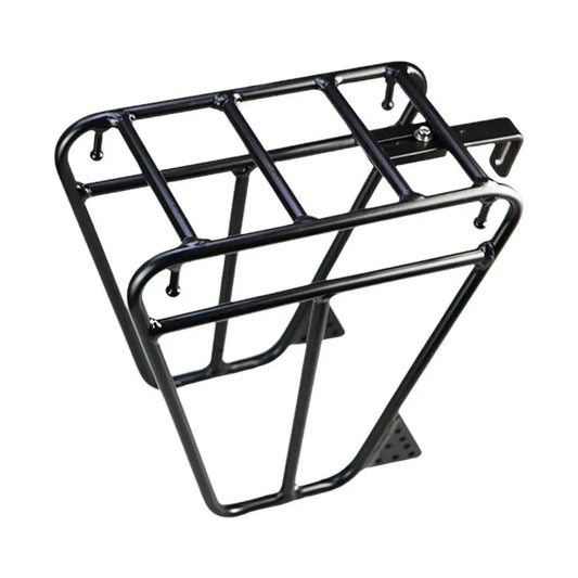 Cycling Cargo Rack Luggage Touring Carrier Racks Front Pannier Rack for Cycling Equipment Stand Footstock for Enhanced Stability - MANDOTOS