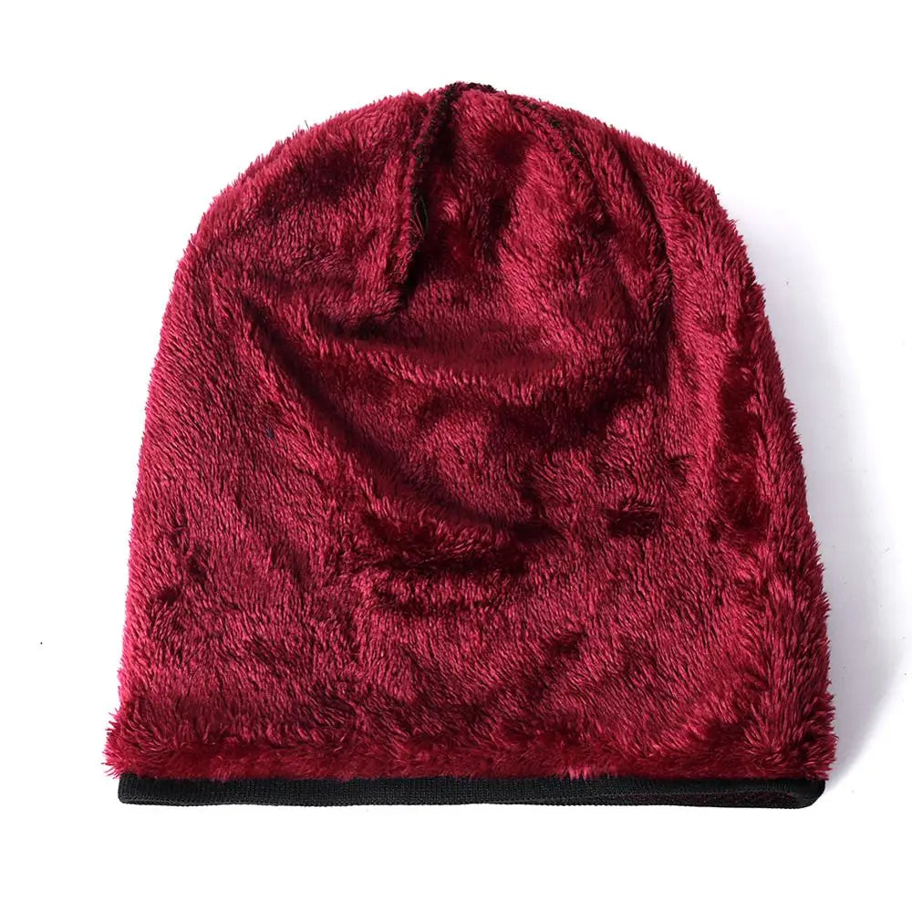Hot Sale Unisex Warm Winter Hat Fashion Men & Women Simple Style Thick Knitted Hat Outdoor Sports Ski Beanie Hats
