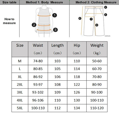 Large Pocket Loose Overalls Men's Outdoor Sports Jogging Tactical Pants Elastic Waist Pure Cotton Casual Work Pants - MANDOTOS