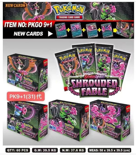 324 to 360 Piece Set Pokemon Cards Scarlet and Violet 151 Astral Radiance Evolutions Ultra Prism English Booster Battle Transaction Cards - MANDOTOS