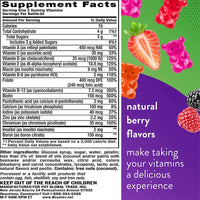 Women's Multivitamin Gummies - Energy, Mood, Hair Care, Skin Care, Support Energy Metabolism, Bone and Immune Health