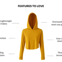 UPF 50+ Sun-Safe Hoodie: Lightweight, Versatile Protection - Clothing