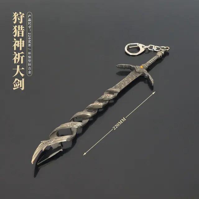 Elden Ring 22cm Metal God Sword Replica - MANDOTOS