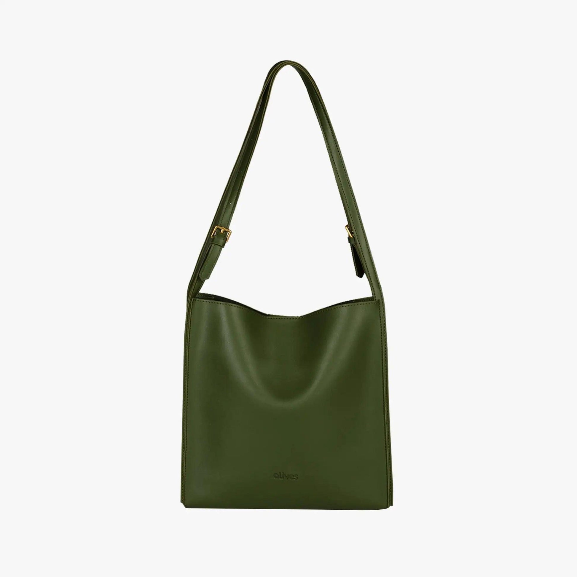 Olives Vegan Leather Tote - MANDOTOS