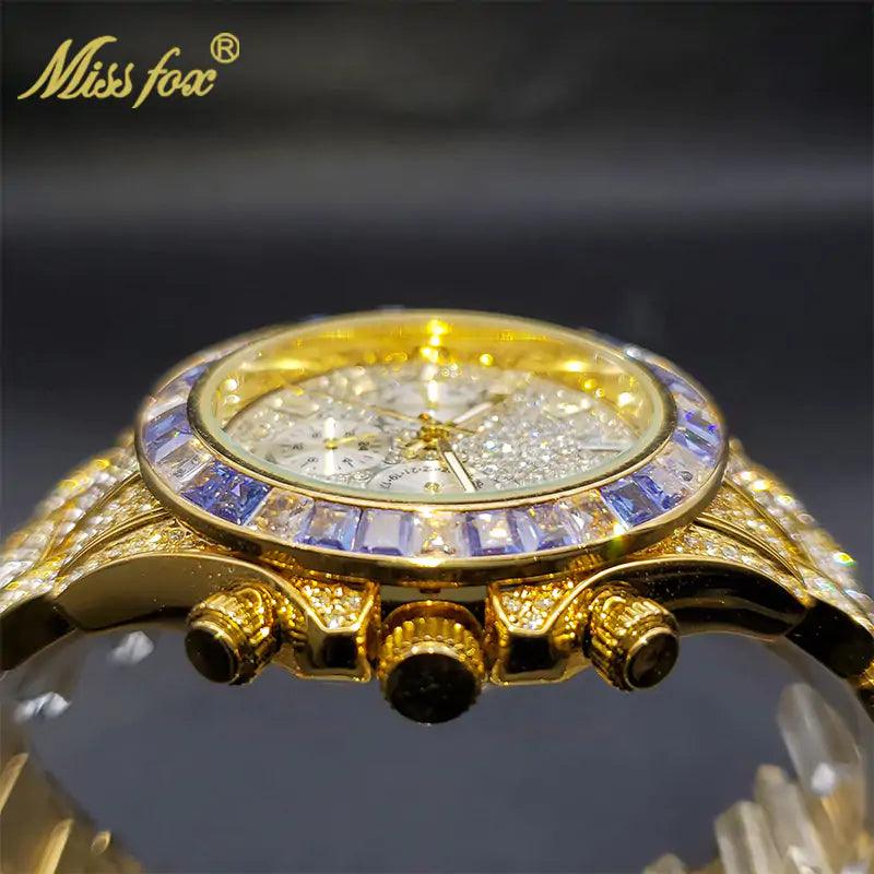 Gold Luxe Men's Waterproof Watch - MANDOTOS