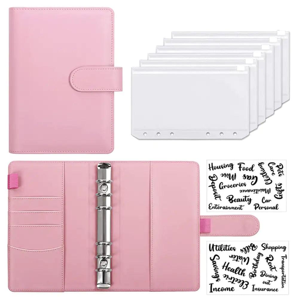 A6 Deluxe Leather Finance Organizer - MANDOTOS