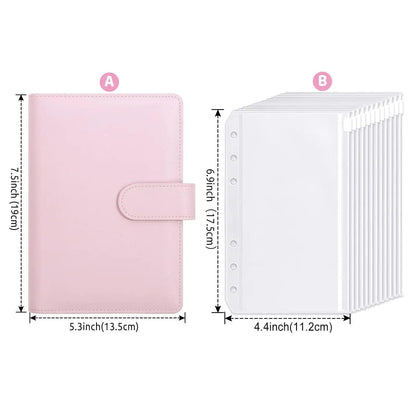 A6 Deluxe Leather Finance Organizer - MANDOTOS