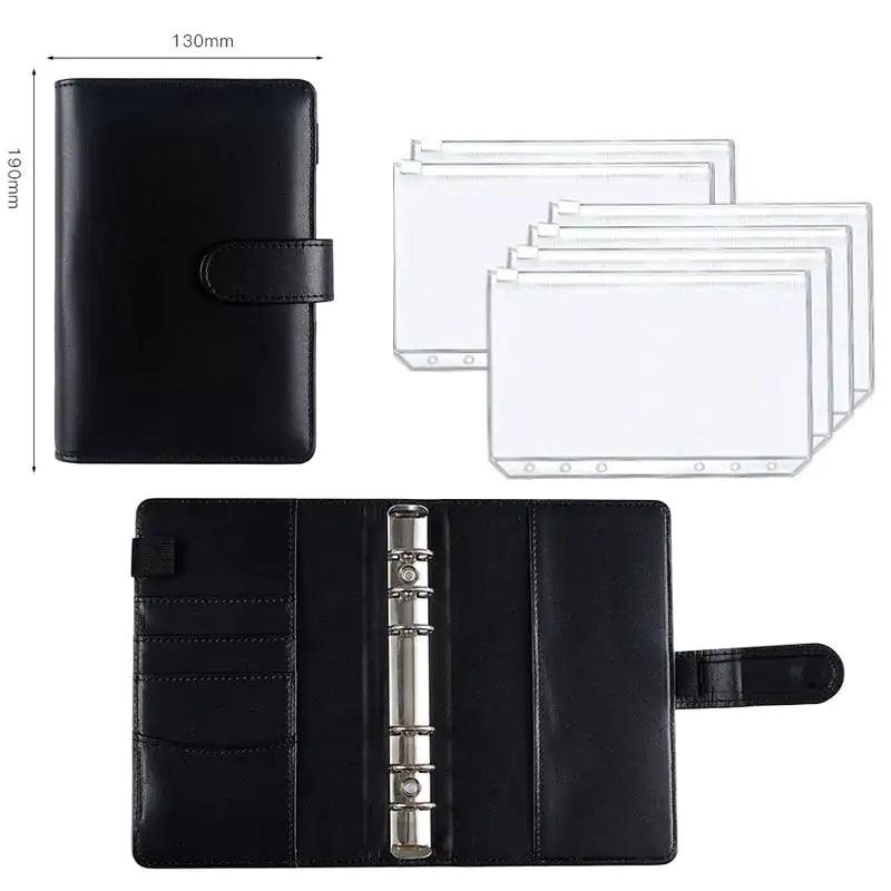 A6 Deluxe Leather Finance Organizer - MANDOTOS