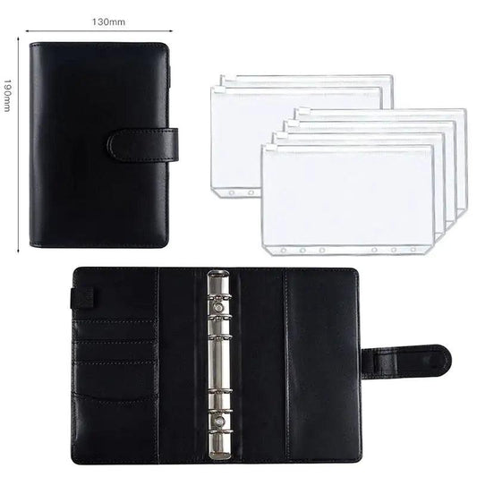 A6 Deluxe Leather Finance Organizer - MANDOTOS