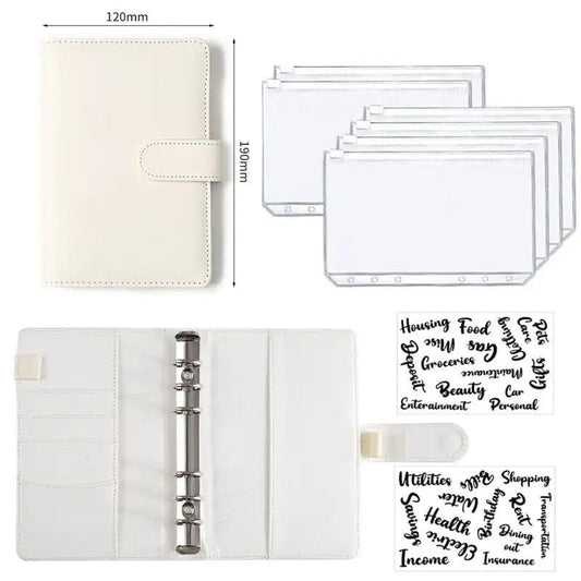 A6 Deluxe Leather Finance Organizer - MANDOTOS