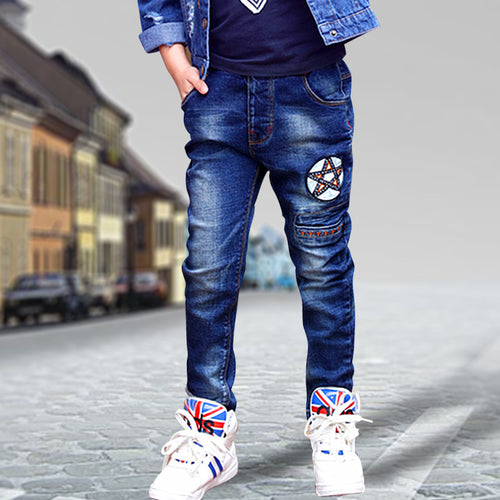 Ancient Energy CUHK Kids' casual straight pants in neutral color, made for comfortable everyday wear.