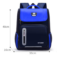 Ancient Energy primary school students' backpack for kids aged 6-12, with colorful design and adjustable straps.