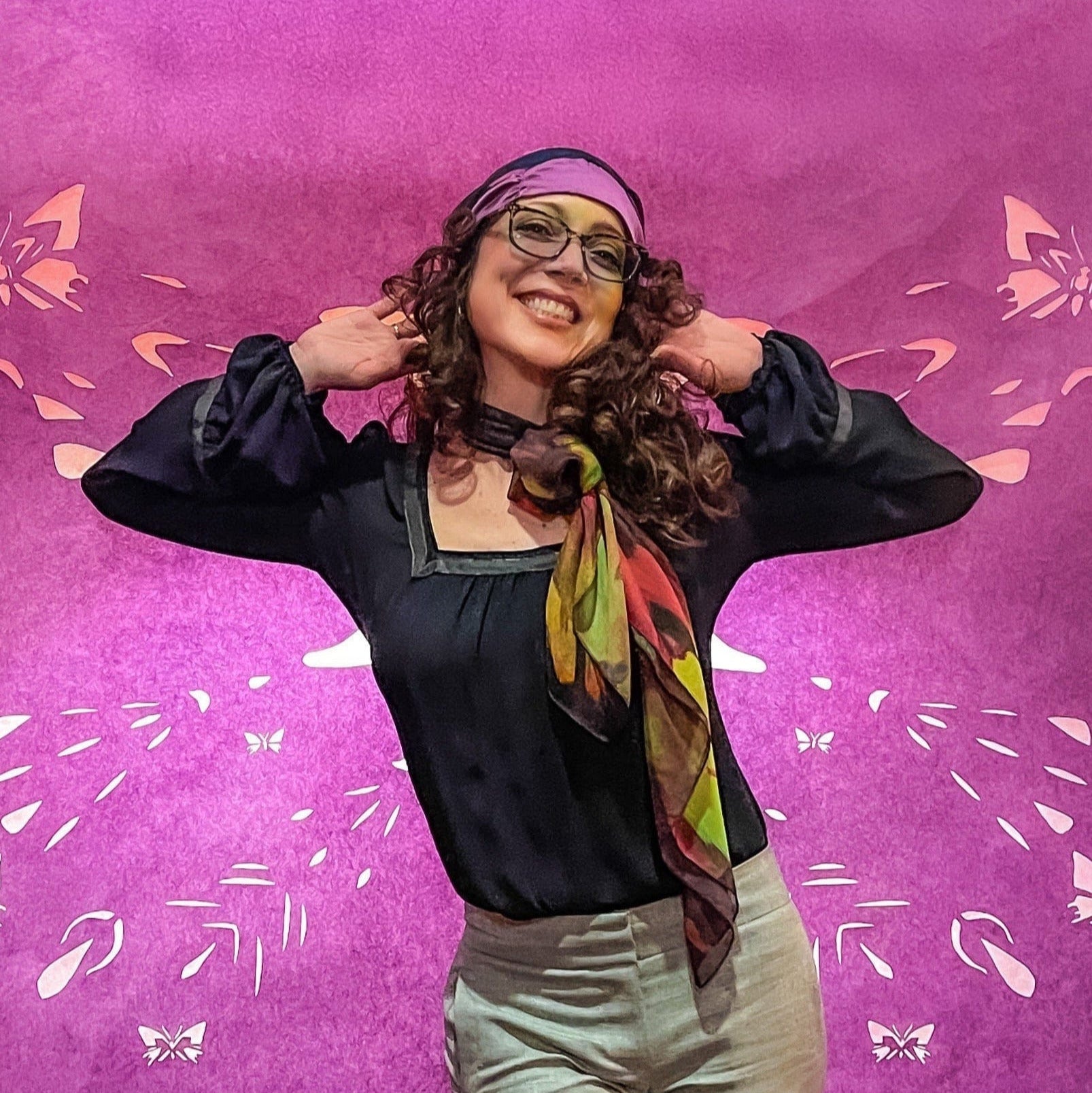 Butterfly Wing Scarf