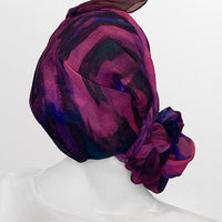 Fine Art Headscarf - Boysenberry