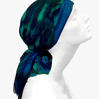 Fine Art Headscarf -Peacock