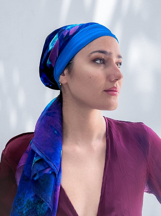 Art Scarf Collection: Effortless Elegance, 16+ Ways to Style, No Pins Needed - MANDOTOSAccessories