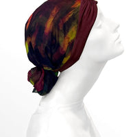 Fine Art Headscarf - Wine