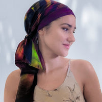 Fine Art Headscarf - Wine