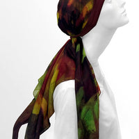 Fine Art Headscarf - Wine