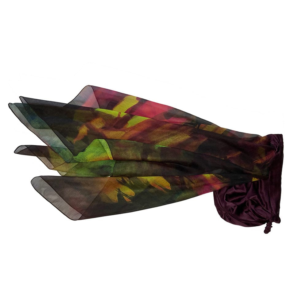 Fine Art Headscarf - Wine