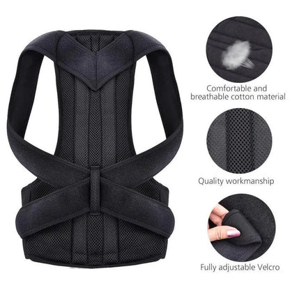 Adjustable Back Brace Posture Corrector - MANDOTOS