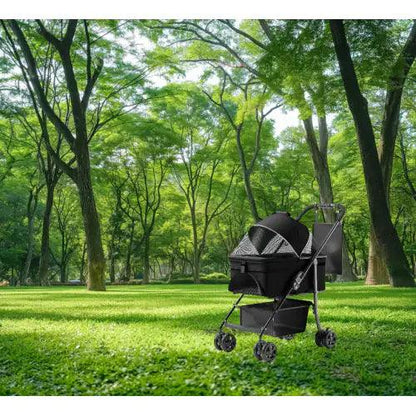 All-In-One Pet Travel Stroller and Carrier - MANDOTOS