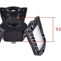 Ancient Energy 60W super bright deformable LED light for gym, warehouse, or garage, providing 6000 lumens of illumination.