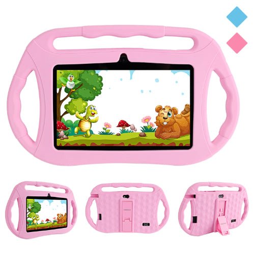 Ancient Energy 7-inch children's tablet PC with smart tutoring features, colorful interface, and child-friendly design.