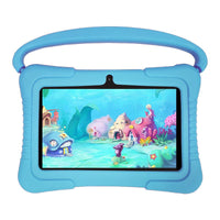 Ancient Energy 7-inch children's tablet PC with smart tutoring features, colorful design, and child-friendly interface.