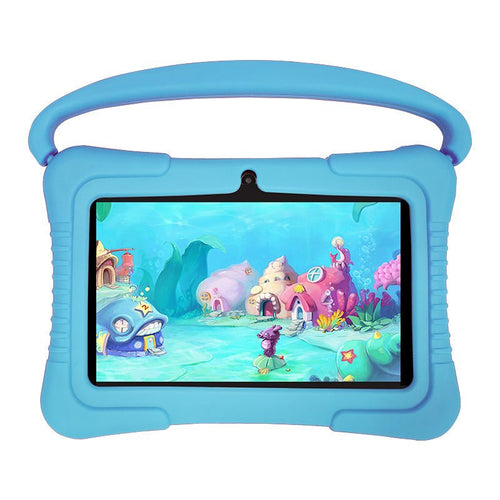 Ancient Energy 7-inch children's tablet PC with smart tutoring features, colorful design, and child-friendly interface.