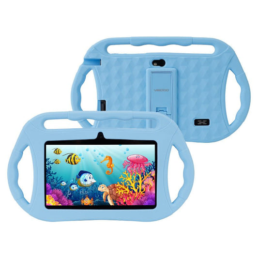 Ancient Energy 7-inch children's tablet PC with smart tutoring features, colorful design, and kid-friendly interface.