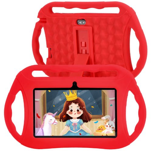 Ancient Energy 7-inch children's tablet PC with smart tutoring features, colorful screen and child-friendly design.