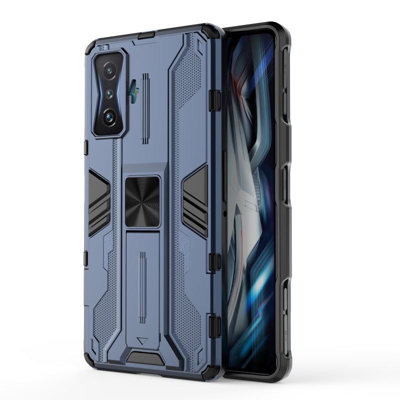 Ancient Energy all-inclusive hard shell phone case with magnetic support for men, designed for car use and integrated support features.