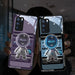Ancient Energy luminous astronaut mobile phone case featuring a glowing astronaut design on a sleek silicone shell.