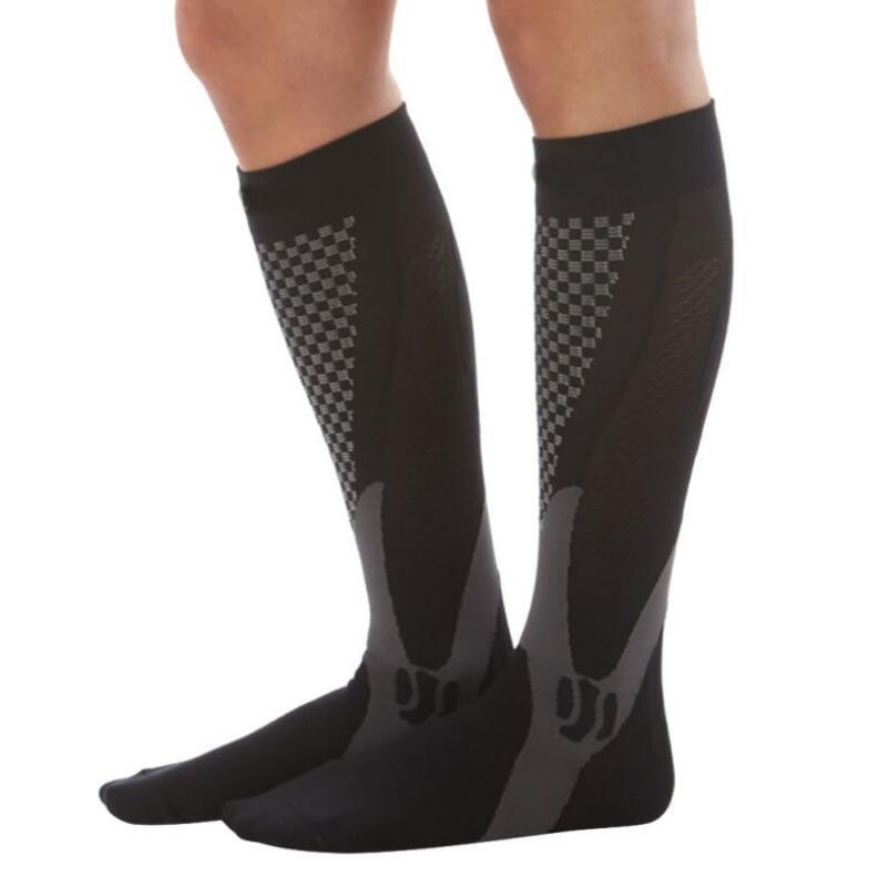 Ancient Energy athletic compression socks for men and women, designed to boost stamina and improve circulation during physical activity.