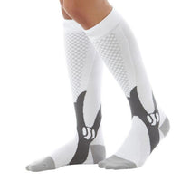 Ancient Energy athletic compression socks for men and women, designed to boost stamina and improve circulation.