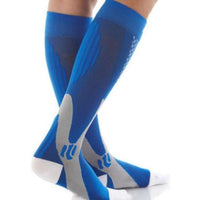 Ancient Energy athletic compression socks for men and women, designed to boost stamina and improve circulation during activity.